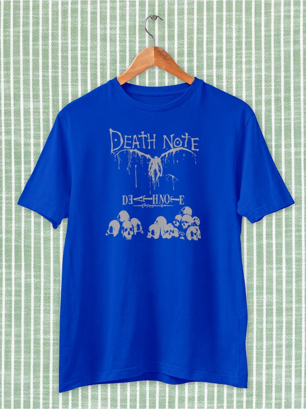 Death Note Graphic Tee - Blue Men’s T-Shirt